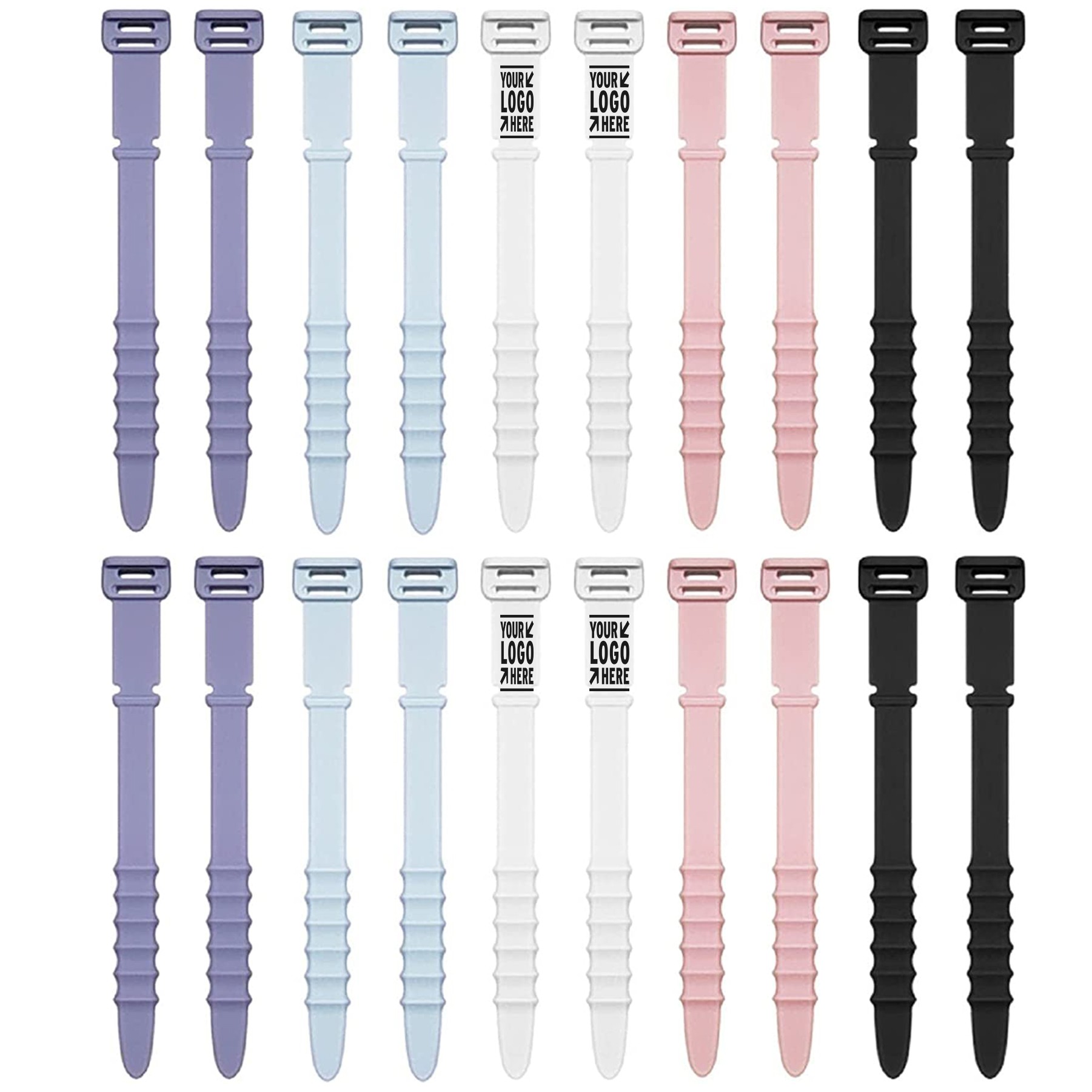 Reusable Silicone Zip Ties 3