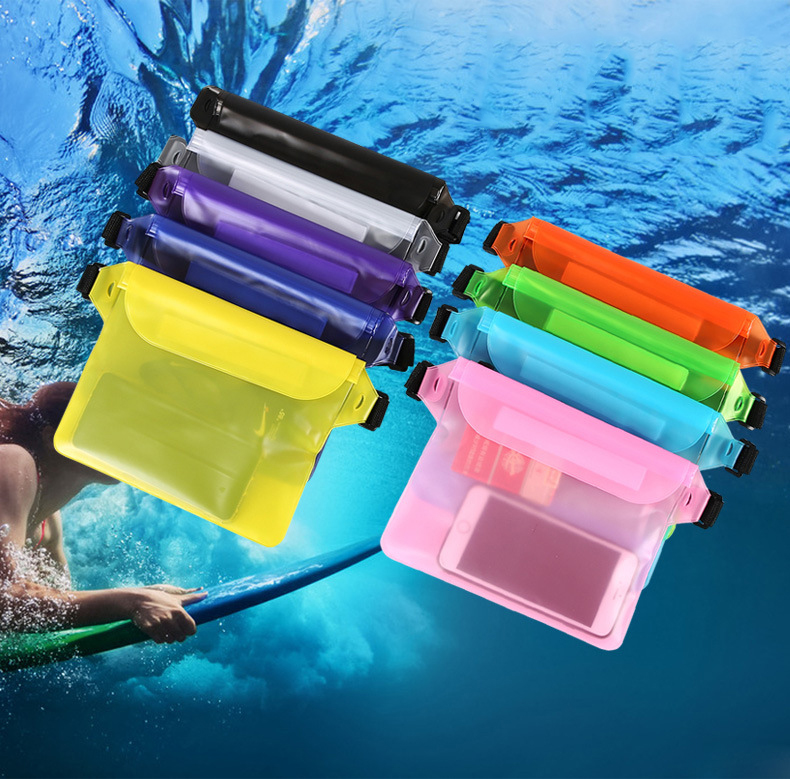 Clear Waterproof Waist Bag Storage phone Bag 2