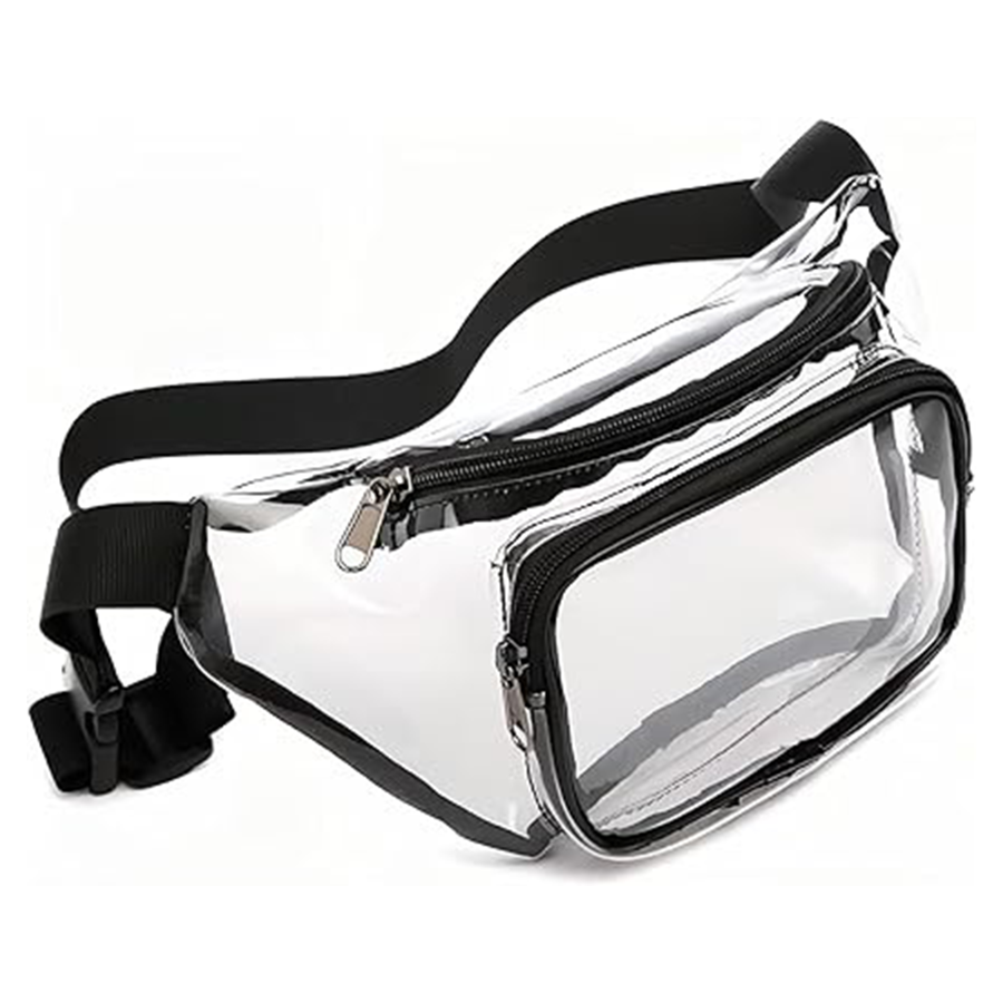 Rush - Transparent Fanny Pack - Zipper Pockets