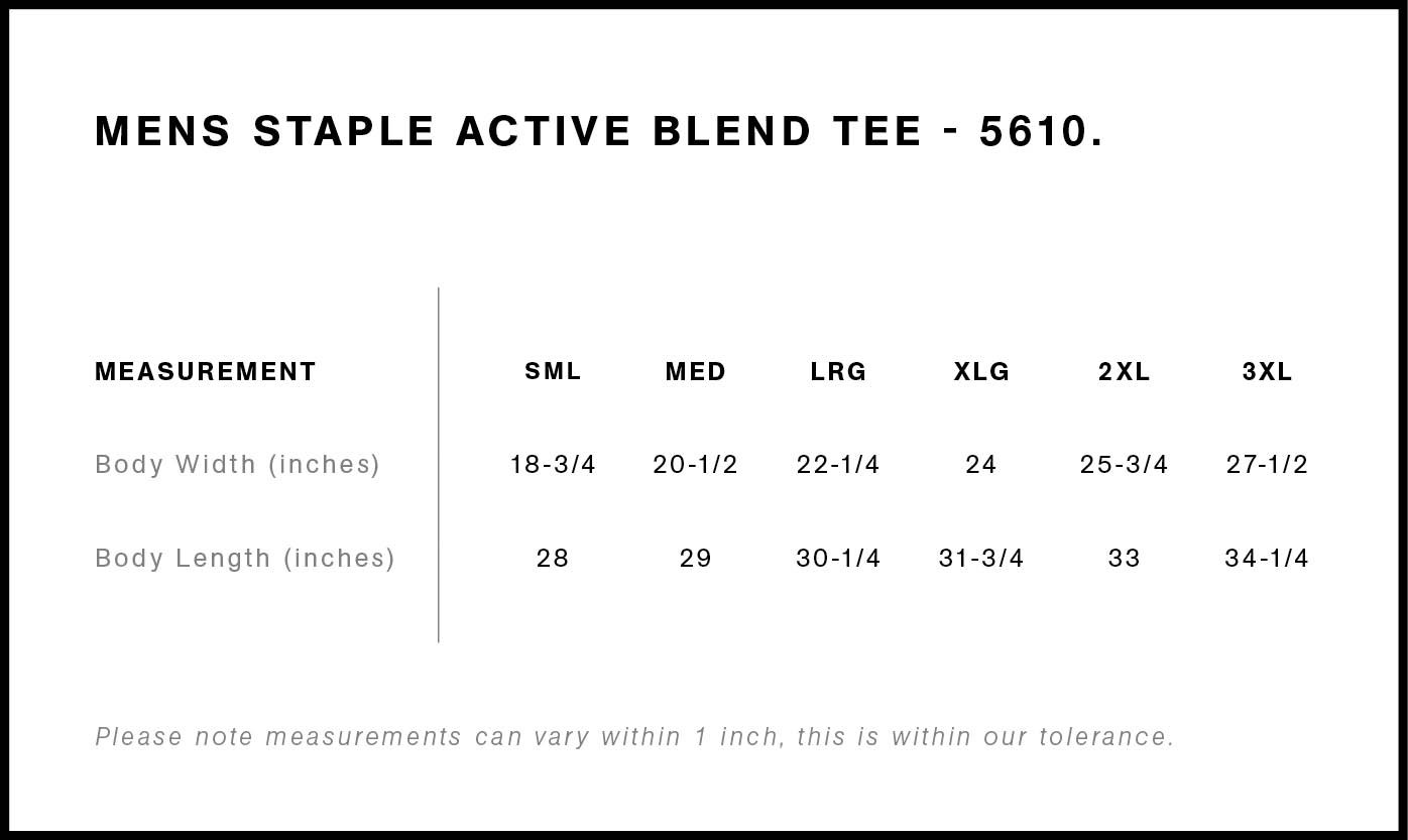 Staple Active Blend Tee | 5610 18