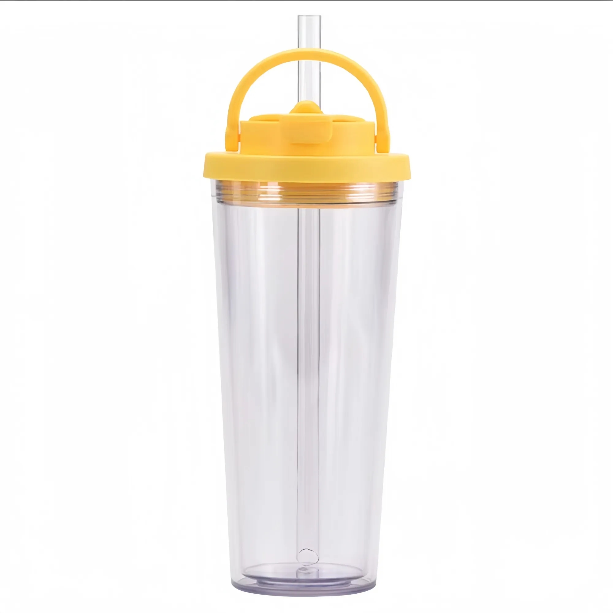 24oz Boba Tumbler with Lid and Straw 2
