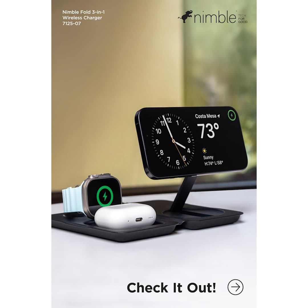 Nimble Fold 3-in-1 Wireless Charger 79