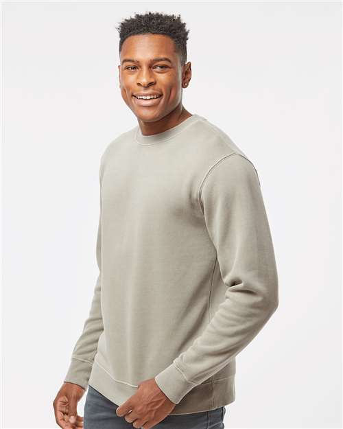 Unisex Midweight Pigment-Dyed Crewneck Sweatshirt - PRM3500 61