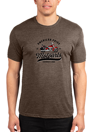 4.3 oz Preshrunk 50/25/25 Polyester / Cotton / Rayon Jersey 4