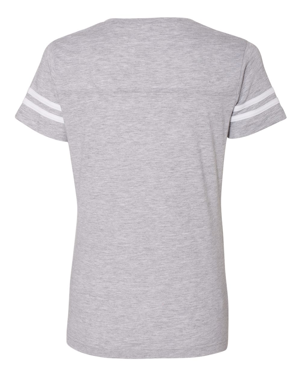 Women's Football V-Neck Fine Jersey Tee - 3537 11