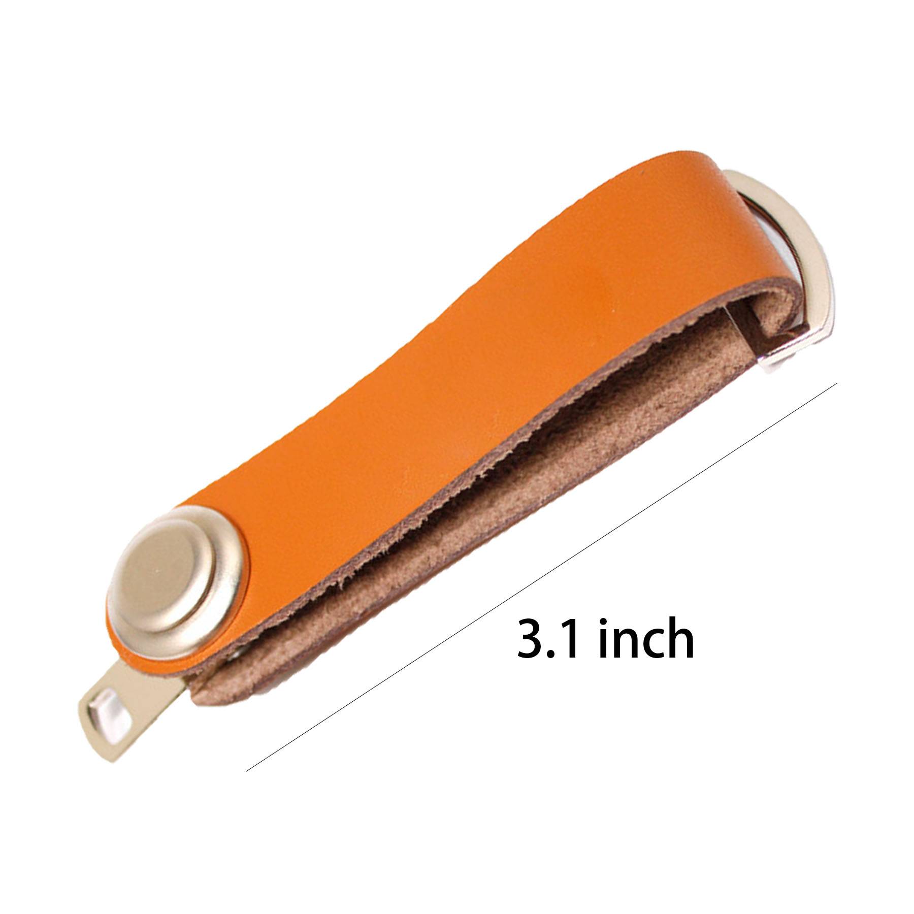 PU Leather key clip 2