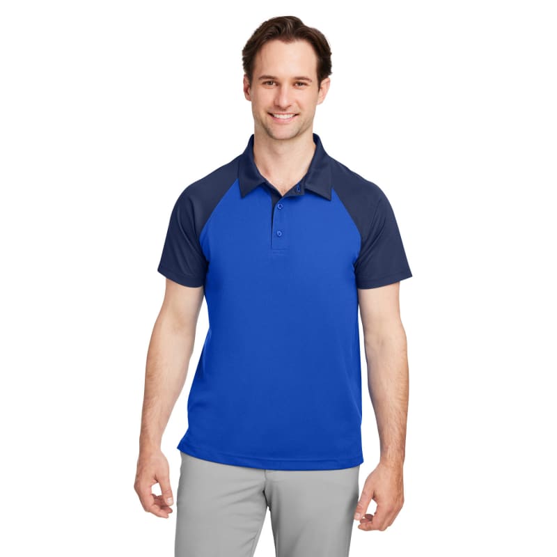 Team 365 Men's Command Snag-Protection Colorblock Polo 9