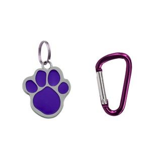 Bullet Shaped LED Safety Light For Pets Push Button Activation With Carabiner 12
