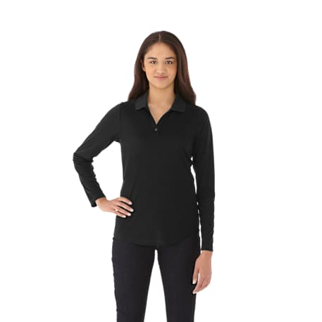 Women's Mori Long Sleeve Polo 182