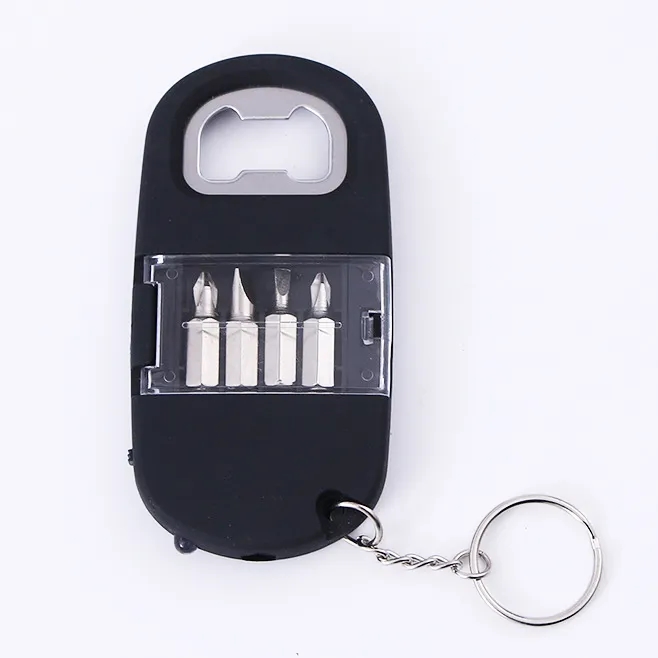 Screwdriver Set With Light And Opener Keychain 4