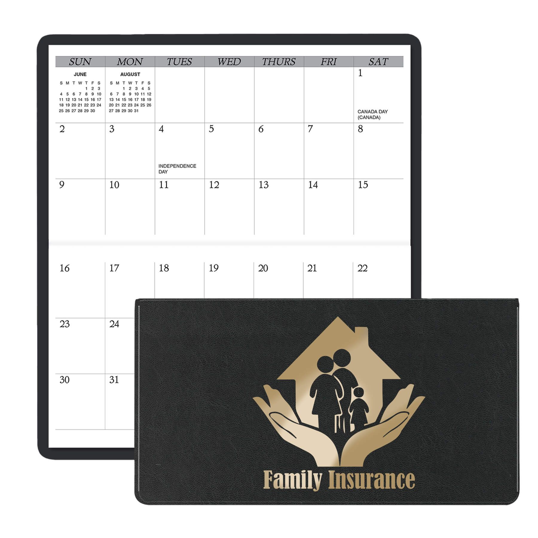 Executive Horizontal Monthly Pocket Planner 10