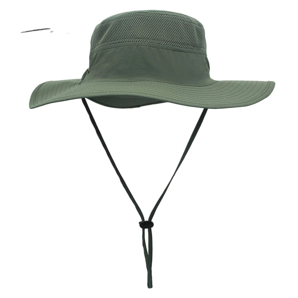 Nylon Bucket Hat with Wide Brim and Mesh Ventilation 23