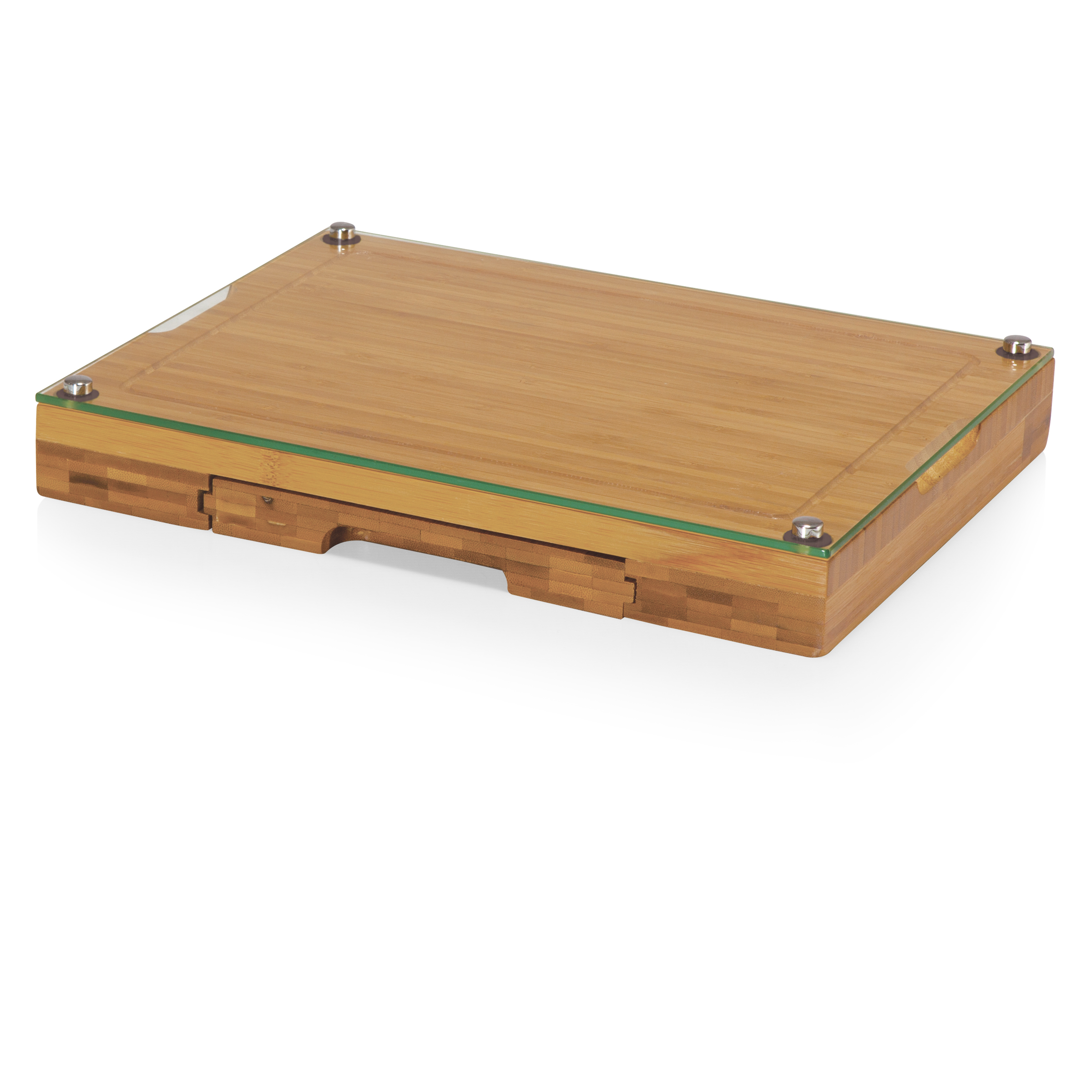 Concerto Glass Top Cheese Cutting Board & Tools Set 5