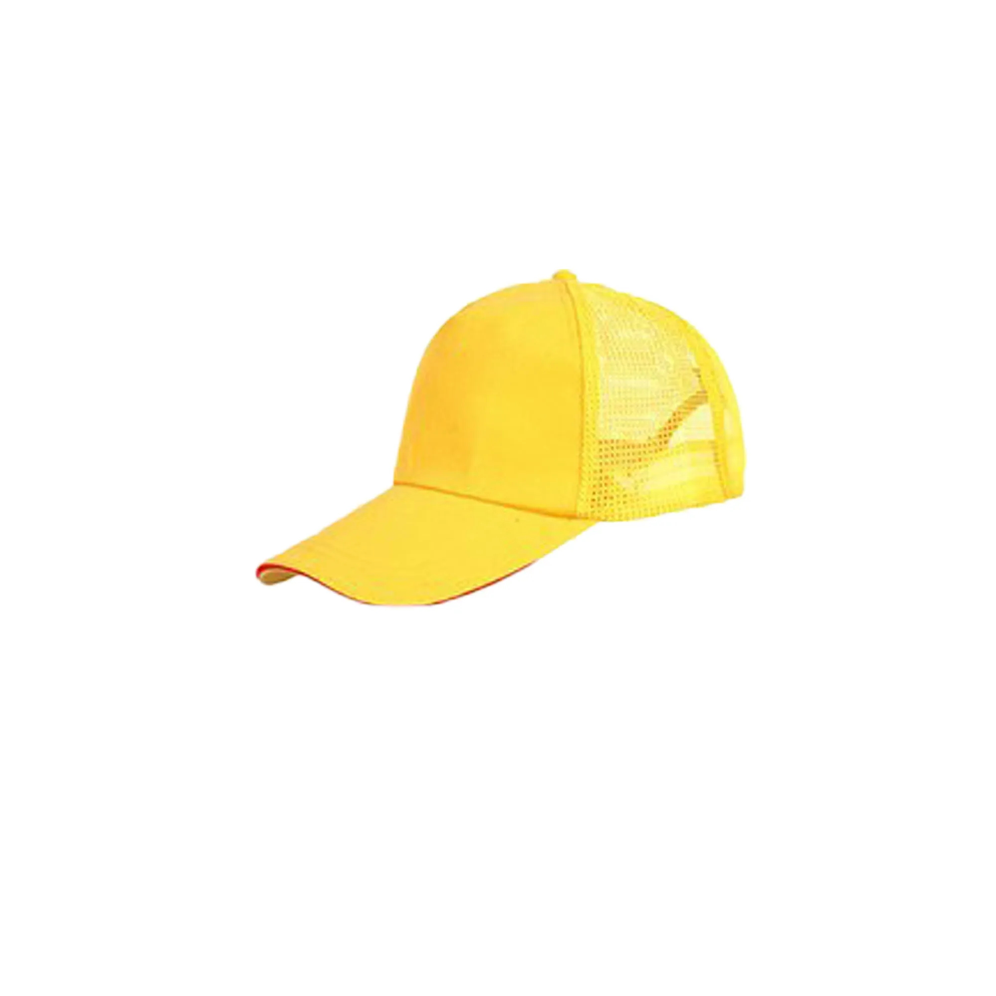 Full Color Poly Cotton Mesh Baseball Cap 22" x 4 3/4" x 3" M 7
