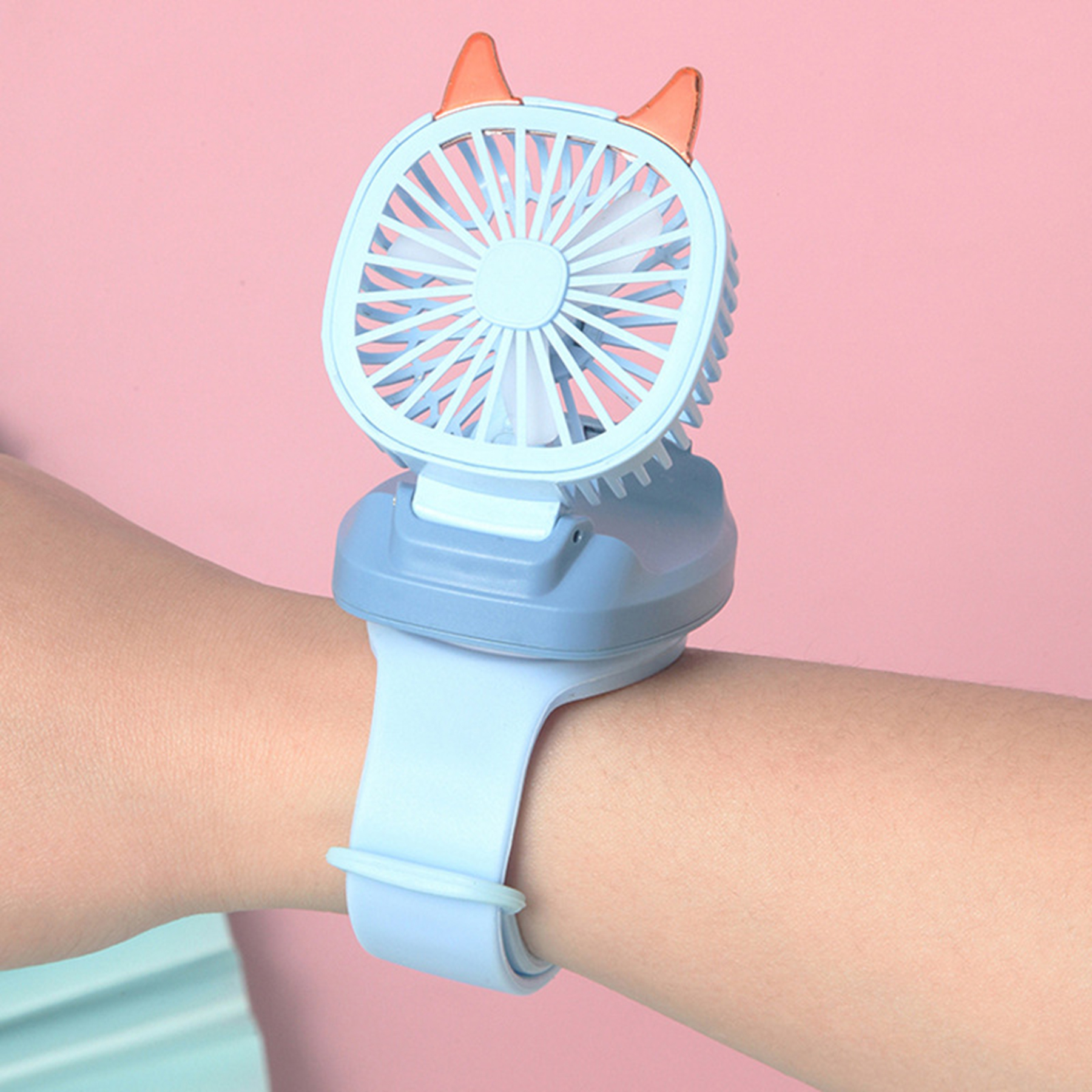 LED Portable Handheld Wrist Fan 2