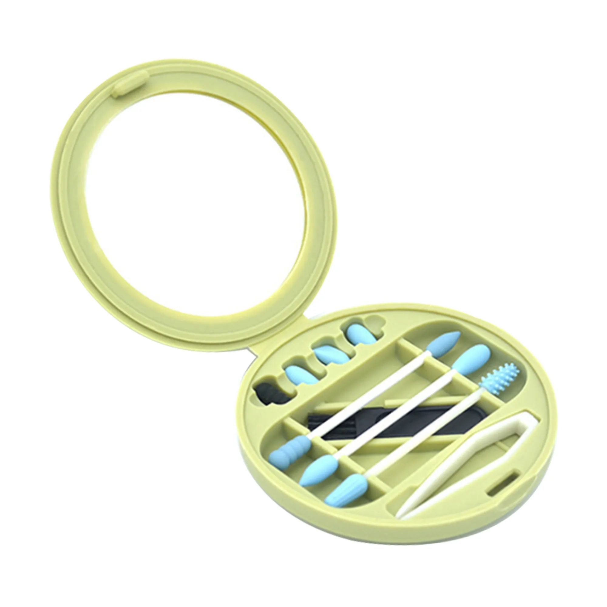 Reusable Silicone Swab With Mirror 6