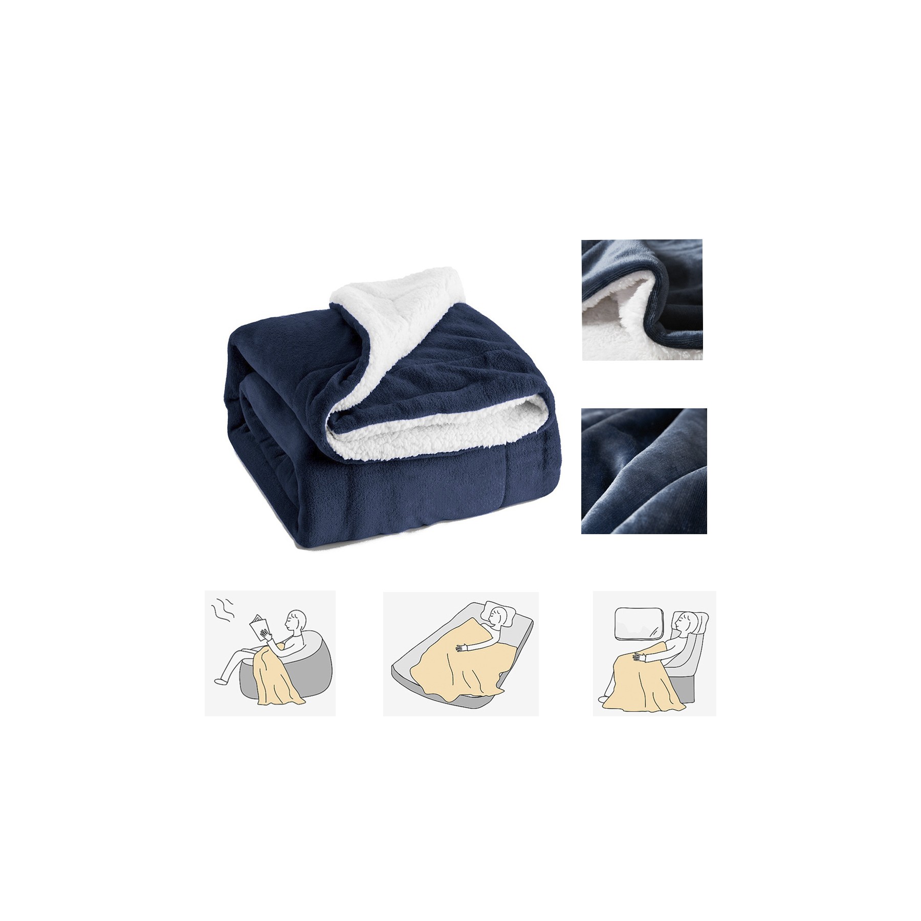Plush Throw Blanket