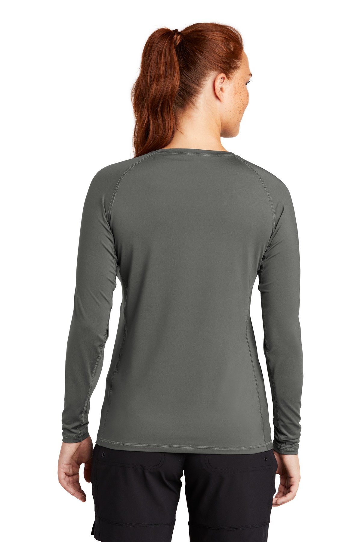 Sport-Tek Women's Long Sleeve Rashguard Tee. LST470LS 20