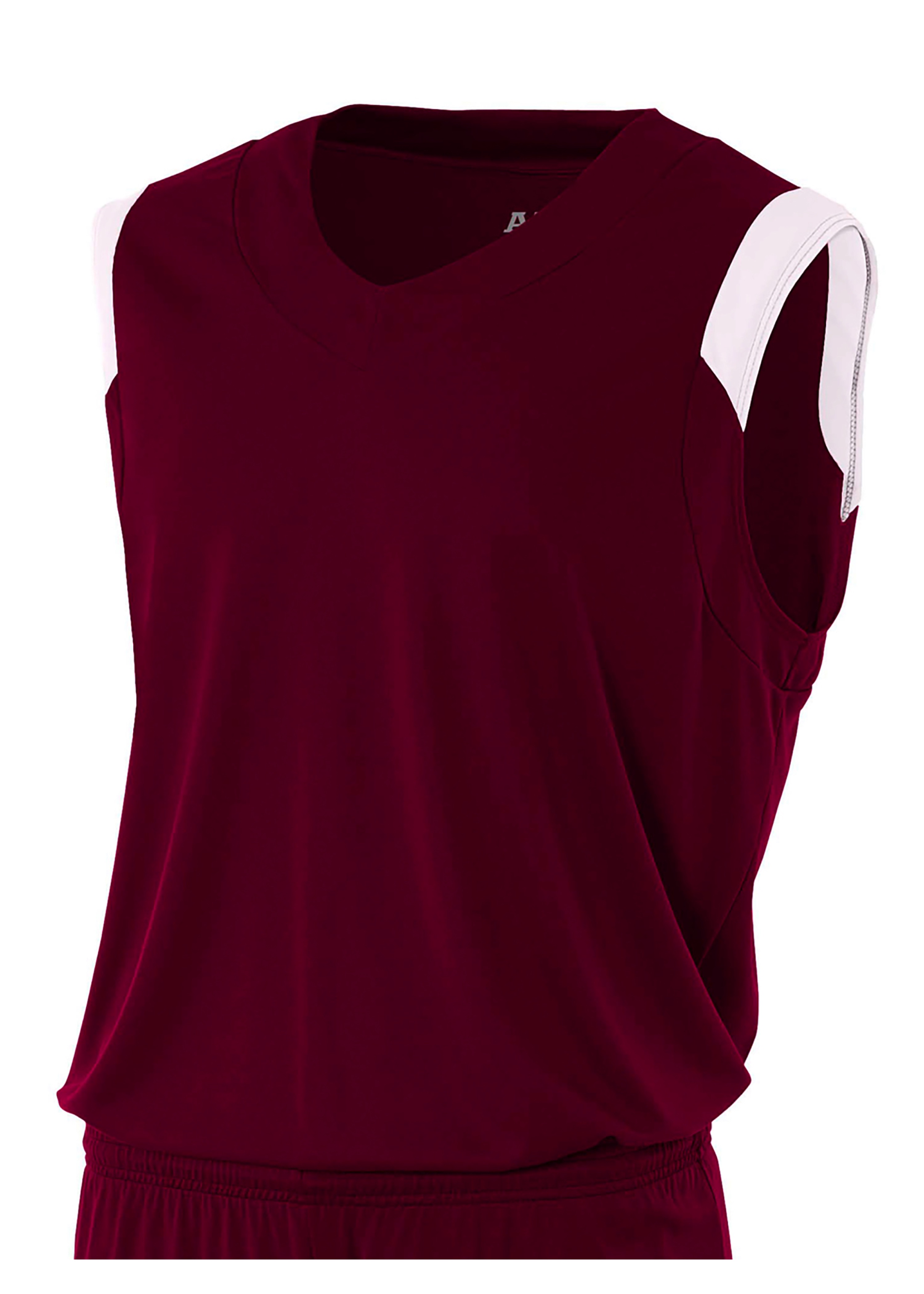 A4 Moisture Management V-Neck Muscle 8