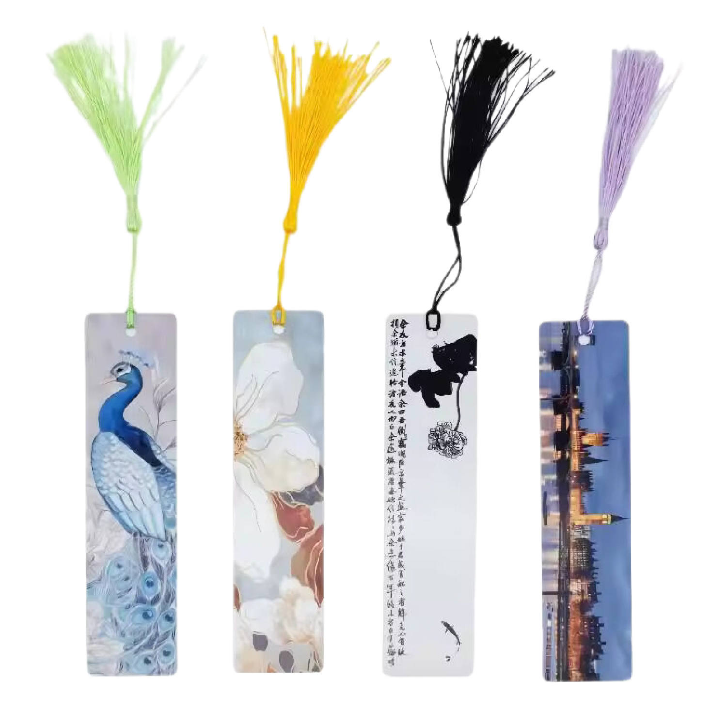 Aluminum Metal Bookmark with Tassel 6