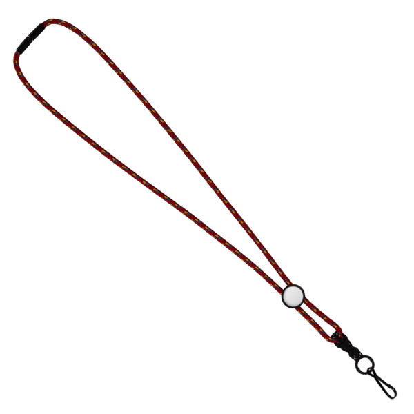 3/16" Nylon Cord Lanyard with Snap-Buckle Release, Standard O-Ring & Slider 96