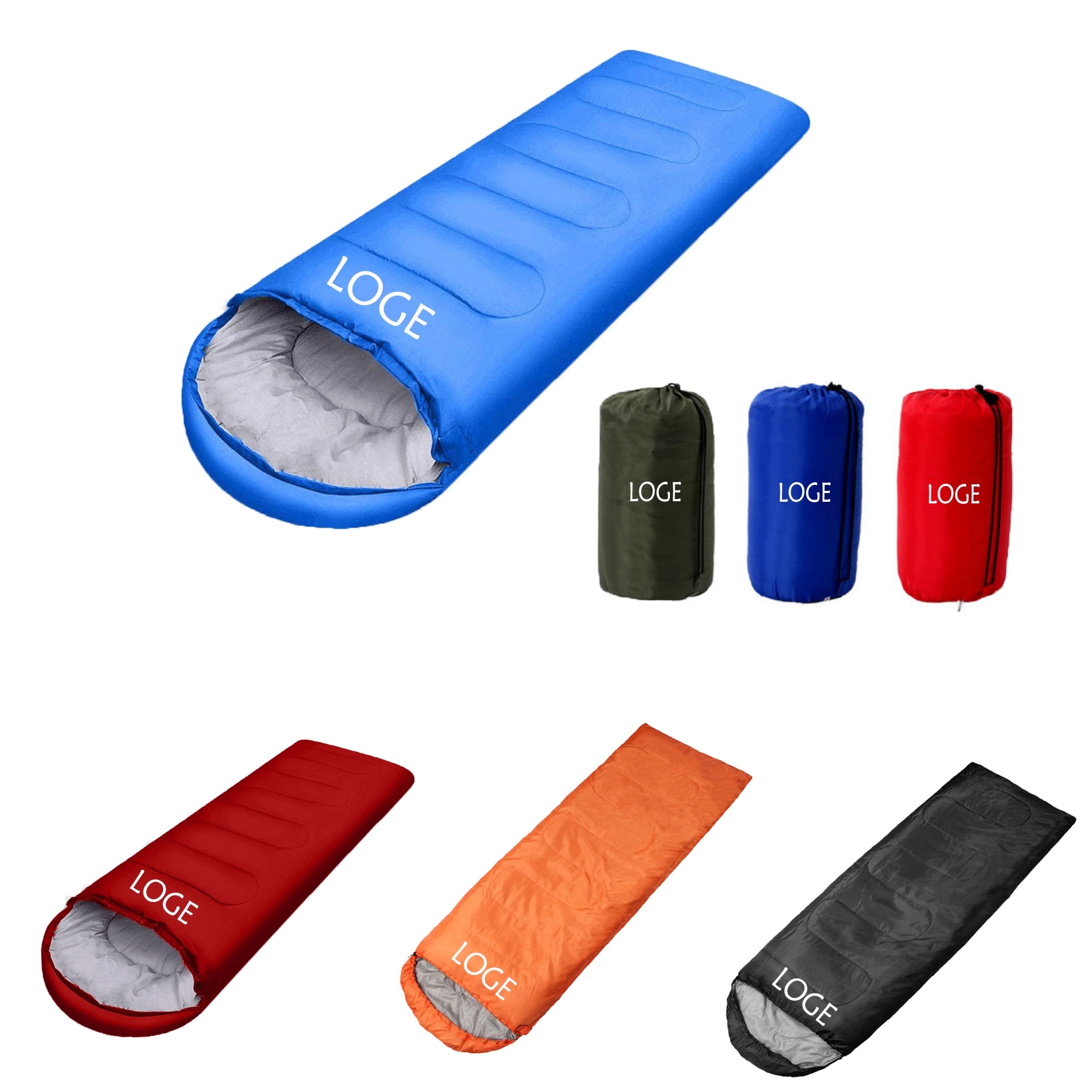 Camping Sleeping Bag  MOQ 50pcs, custom sports ball with logo imprint 2