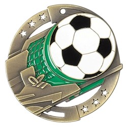 Soccer M3XL Die Cast Medal - 2-3/4" 2