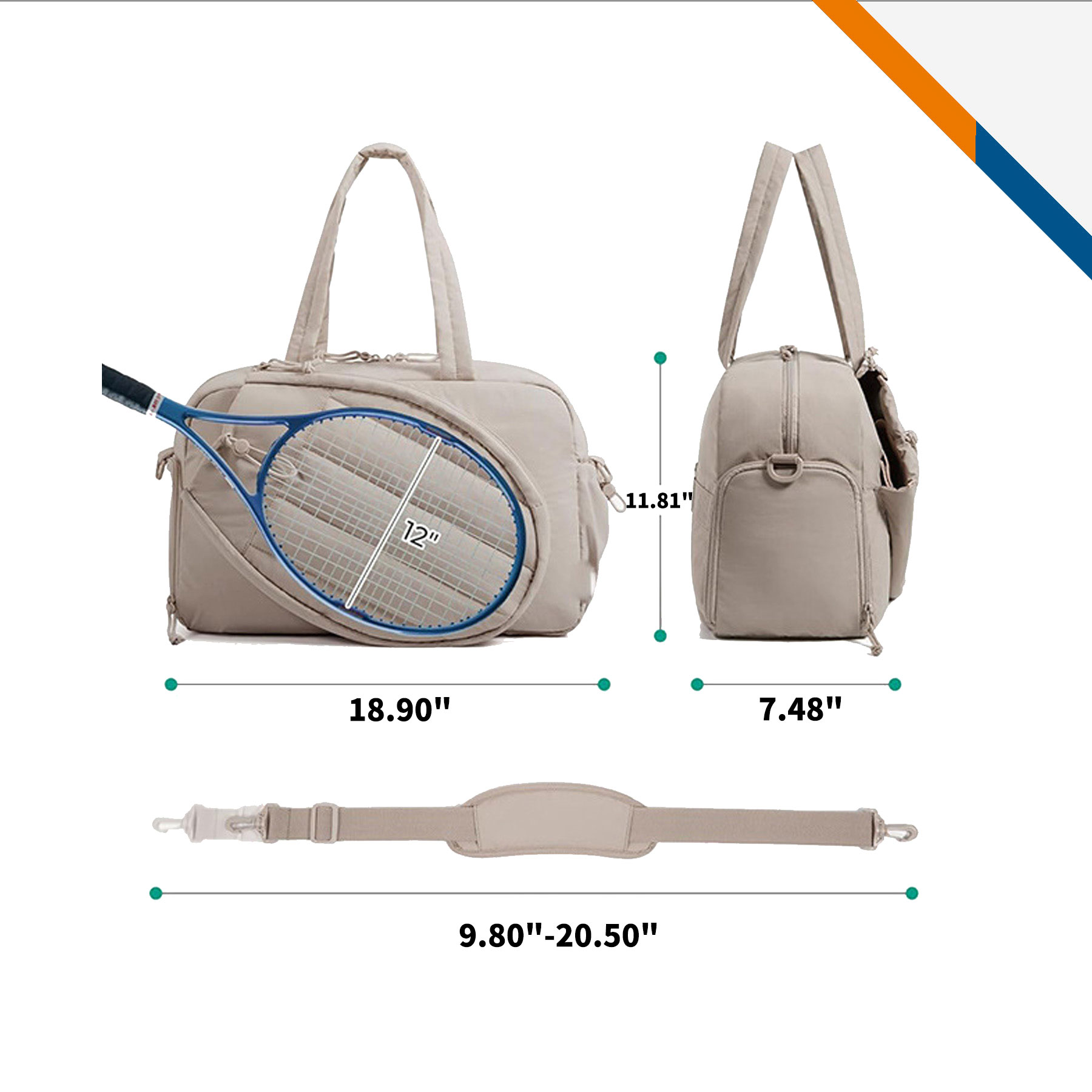 Elitesport Pickleball Bag 2