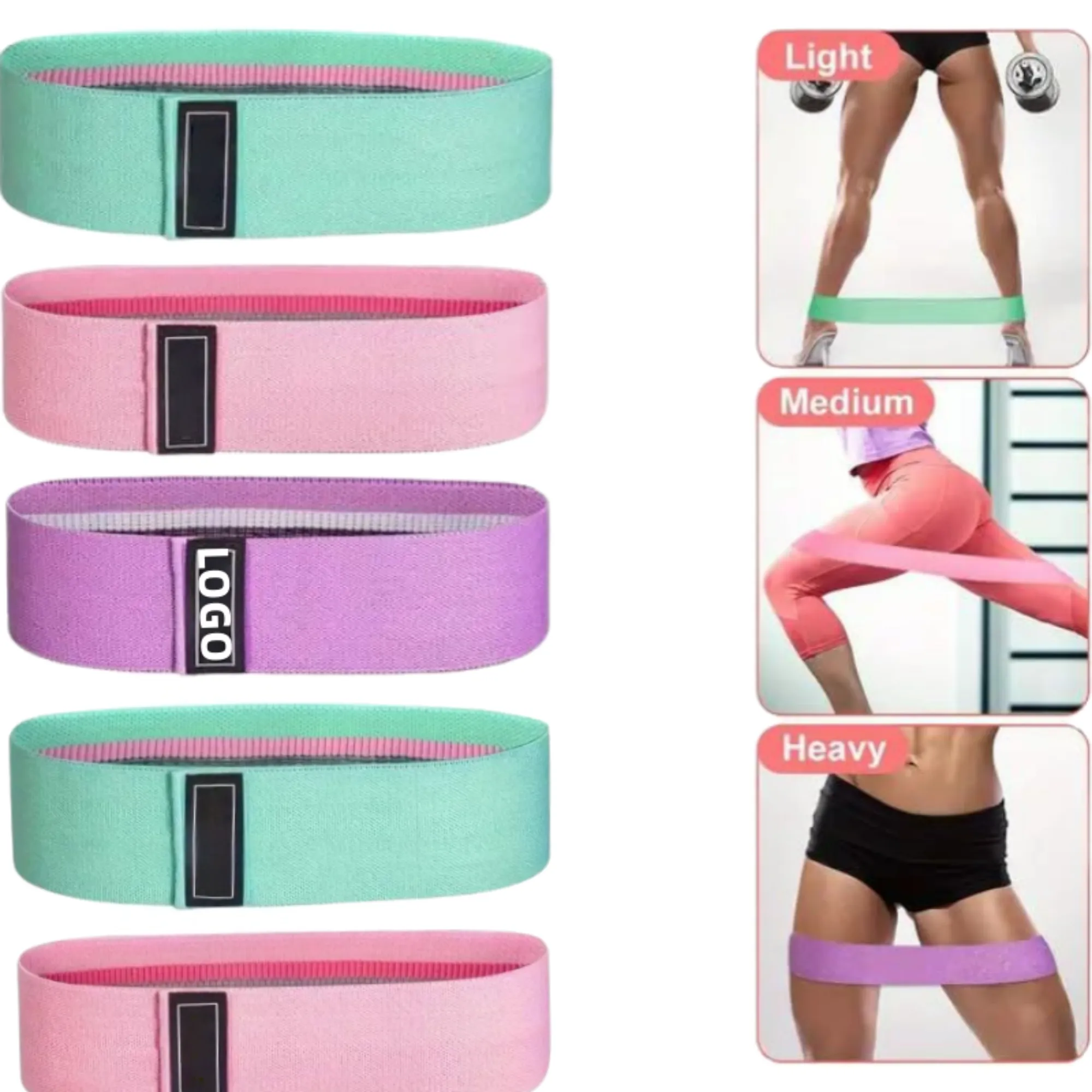 Yoga Rally Belt Fitness Hip Elastic Belt 3