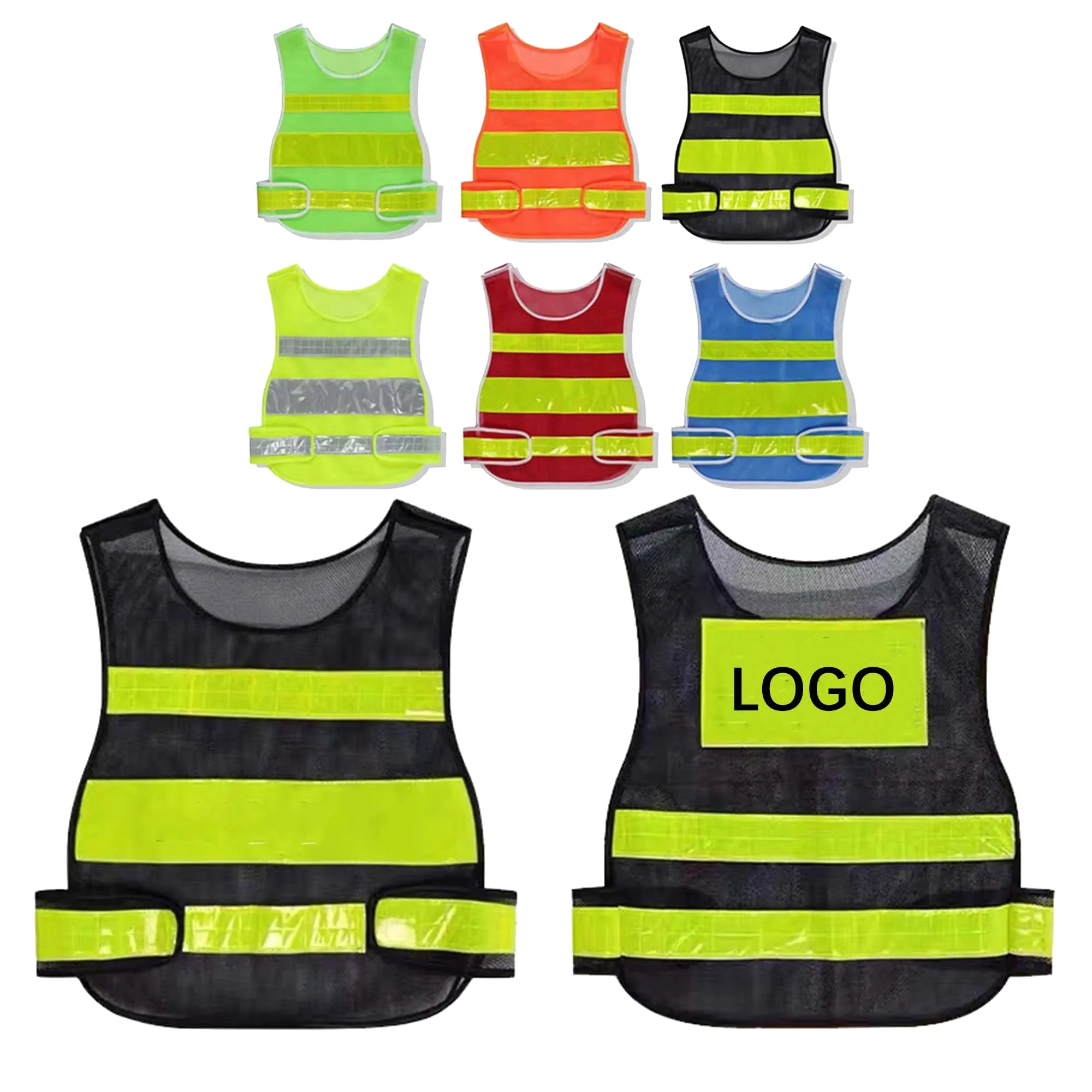 High Visibility Mesh Reflective Safety Vest 7