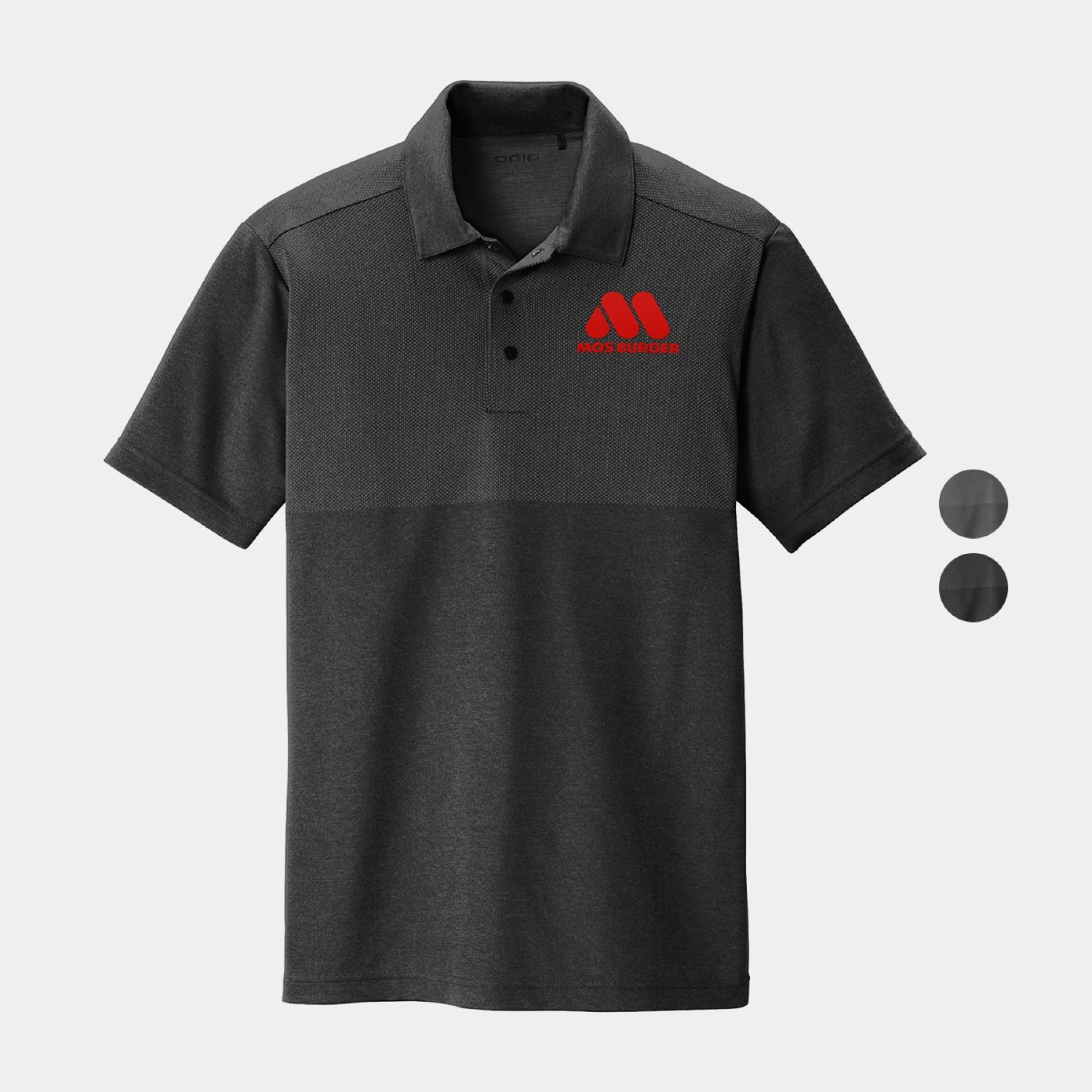 OGIO ® Men's Polo T-Shirt with 3-Snap Placket 4