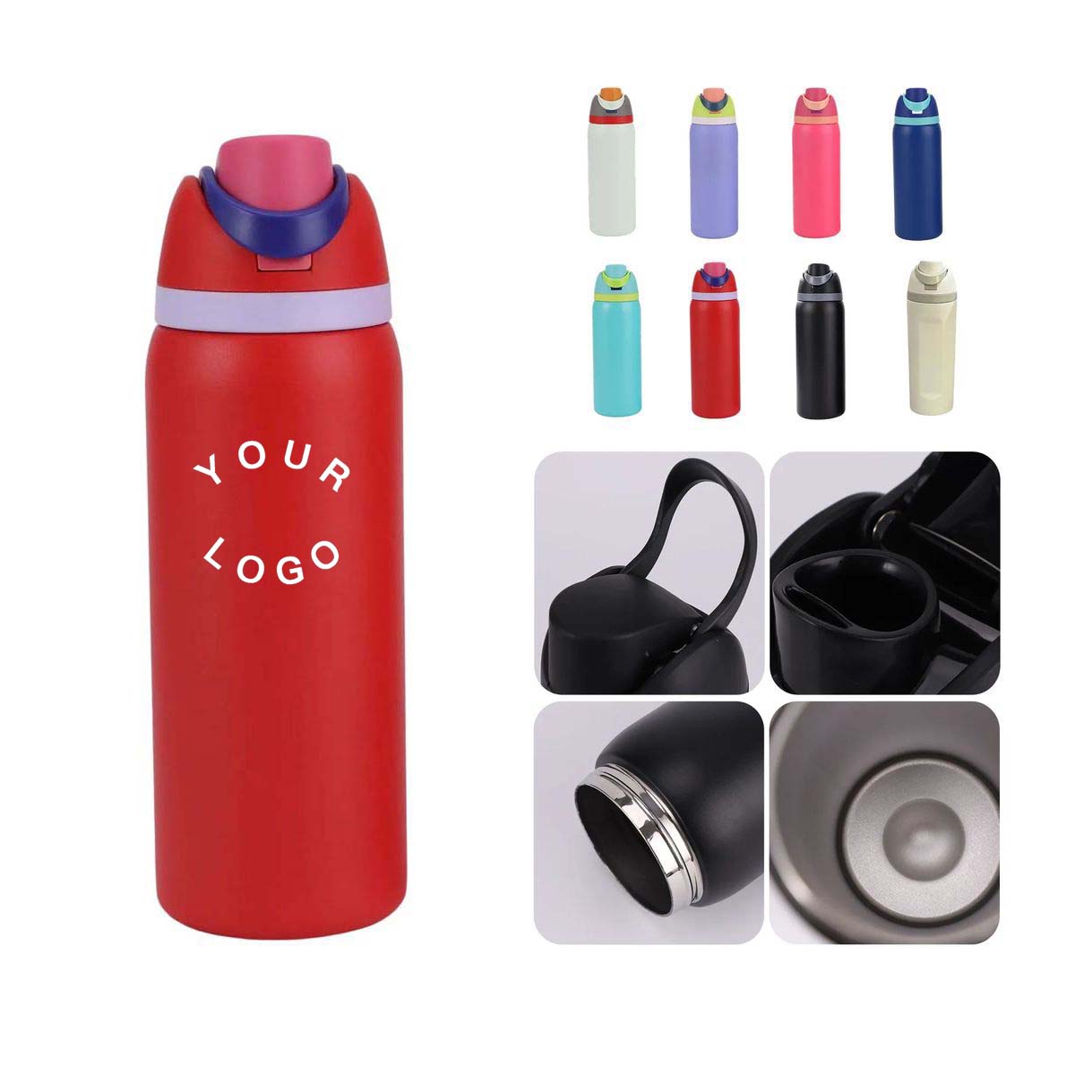 Portable 19oz Insulated Tumbler with Non Slip Base 2