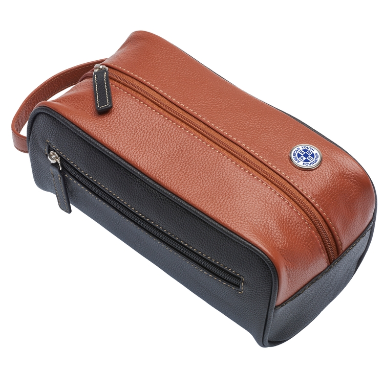 Mesa Leather Travel Shave Kit 1