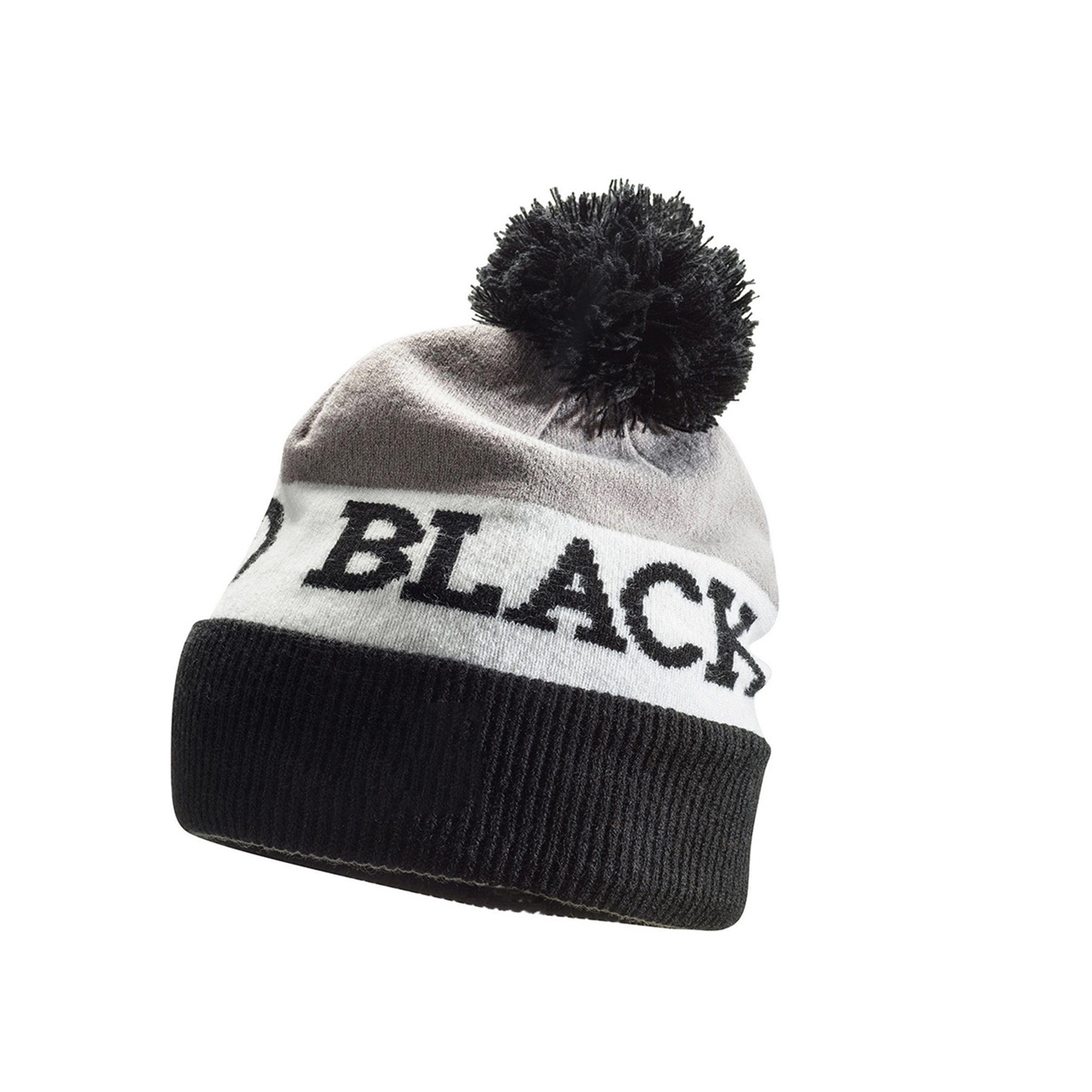 Knitted Pom Beanie Hat Hair ball 2
