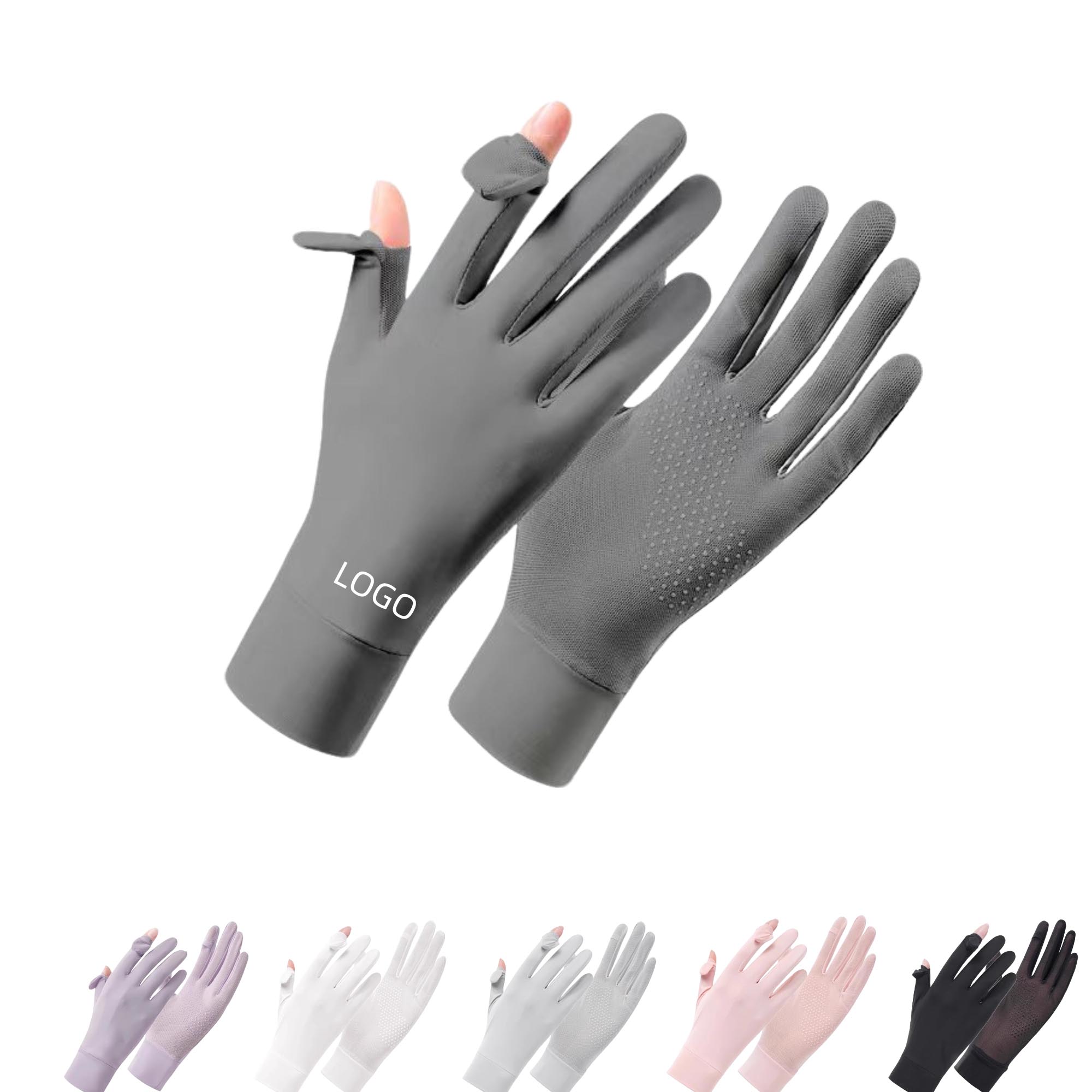 MOQ 10 UV-blocking gloves with touchscreen tips 2