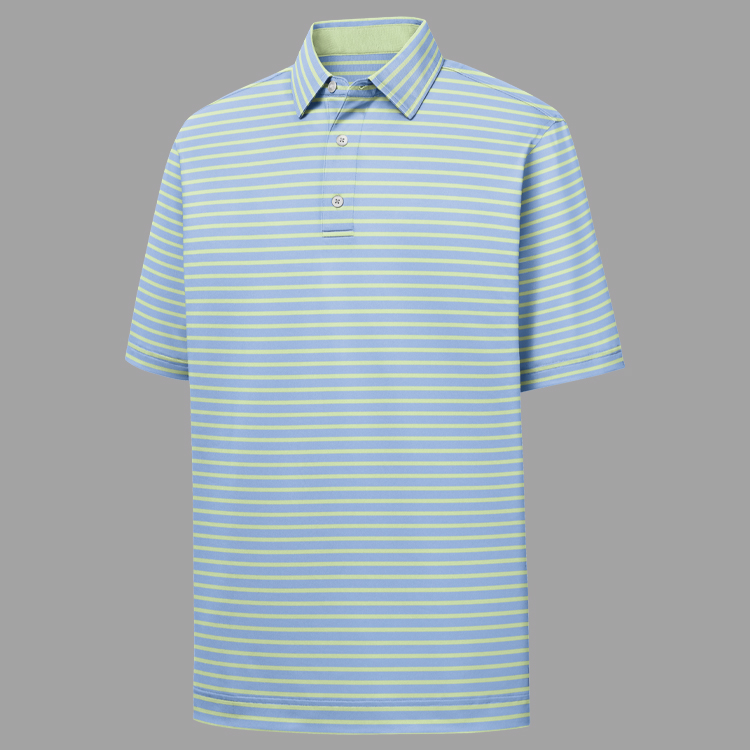 FootJoy Performance Lisle 2-Color Stripe Polo 4