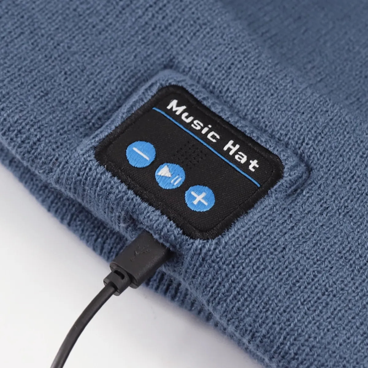 LED Beanie Hat Warm Outdoor Bluetooth Adjustable Cap Unisex 6