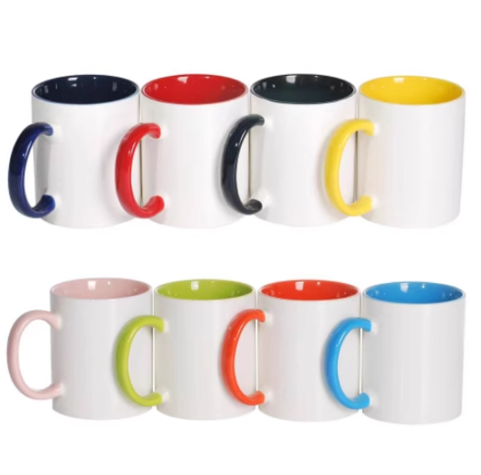 11oz Ceramic Mugs with Handle 5