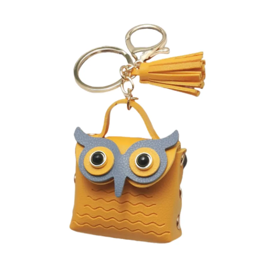 Owl Keychain Mini Storage Bag 7