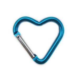 Heart-Shaped Aluminum Carabiners For Outdoor Adventures 2