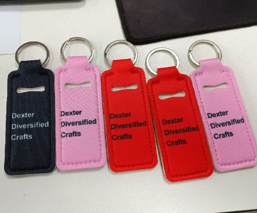 Lipstick Bag Keychain With Ring 5