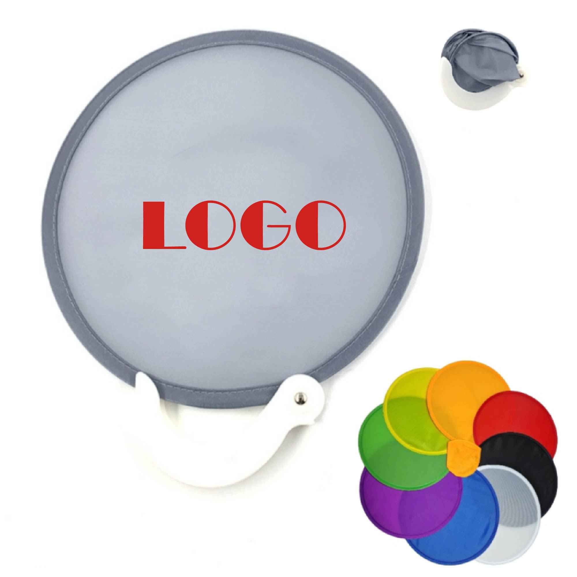 MOQ 30pcs Collapsible Hand Fan 2