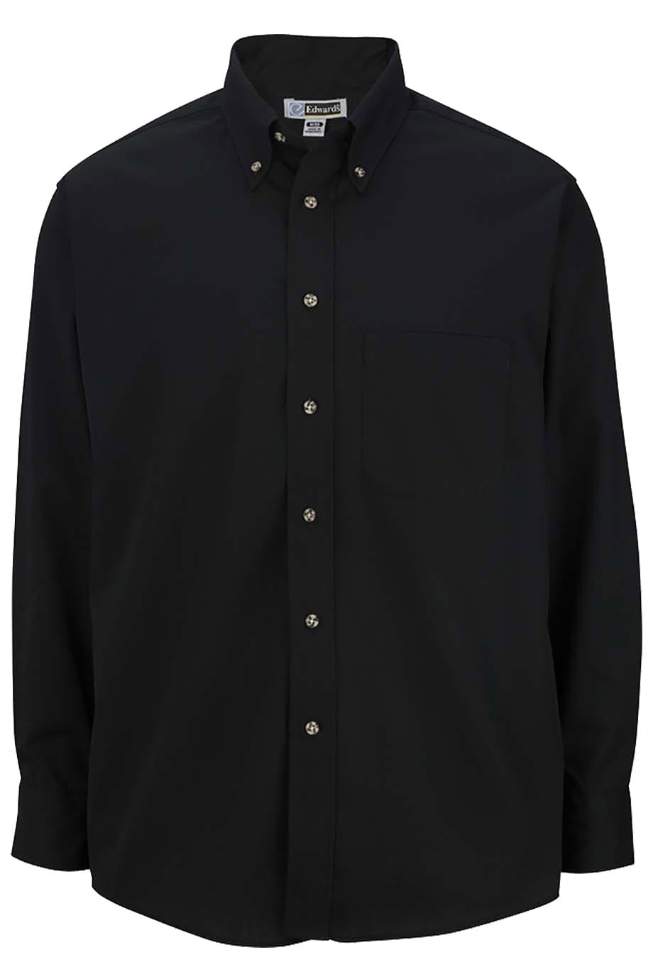 Easy Care Poplin Long Sleeve Mens Shirt