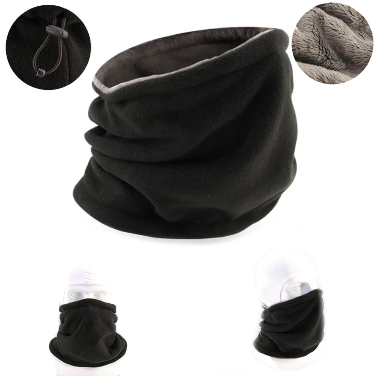 Winter Neck Gaiter Cold Weather Neck Scarf 2