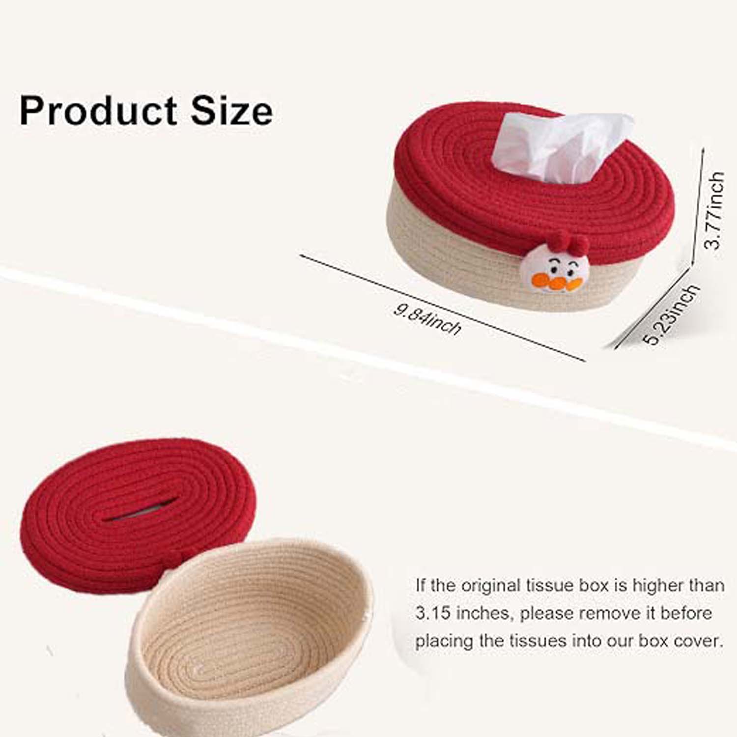Cartoon cotton woven paper box 7