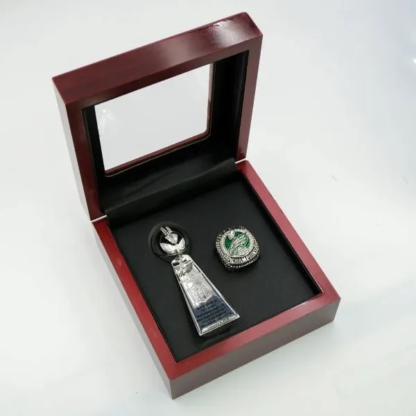 2018 Eagles Nick Foles Championship Ring and Trophy 2