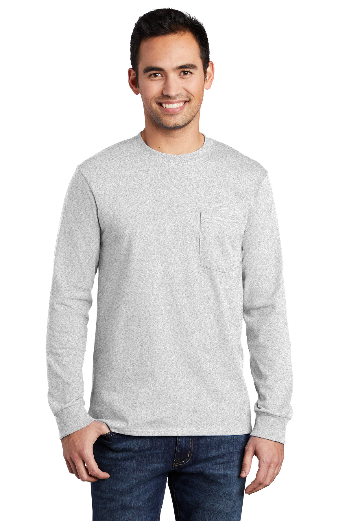 Long Sleeve Essential Pocket Tee