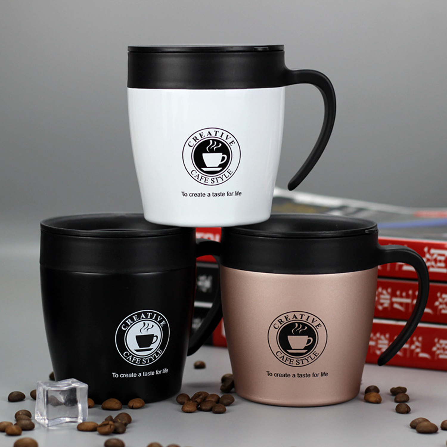 12oz Stainless Steel Insulated Coffee Mug 8
