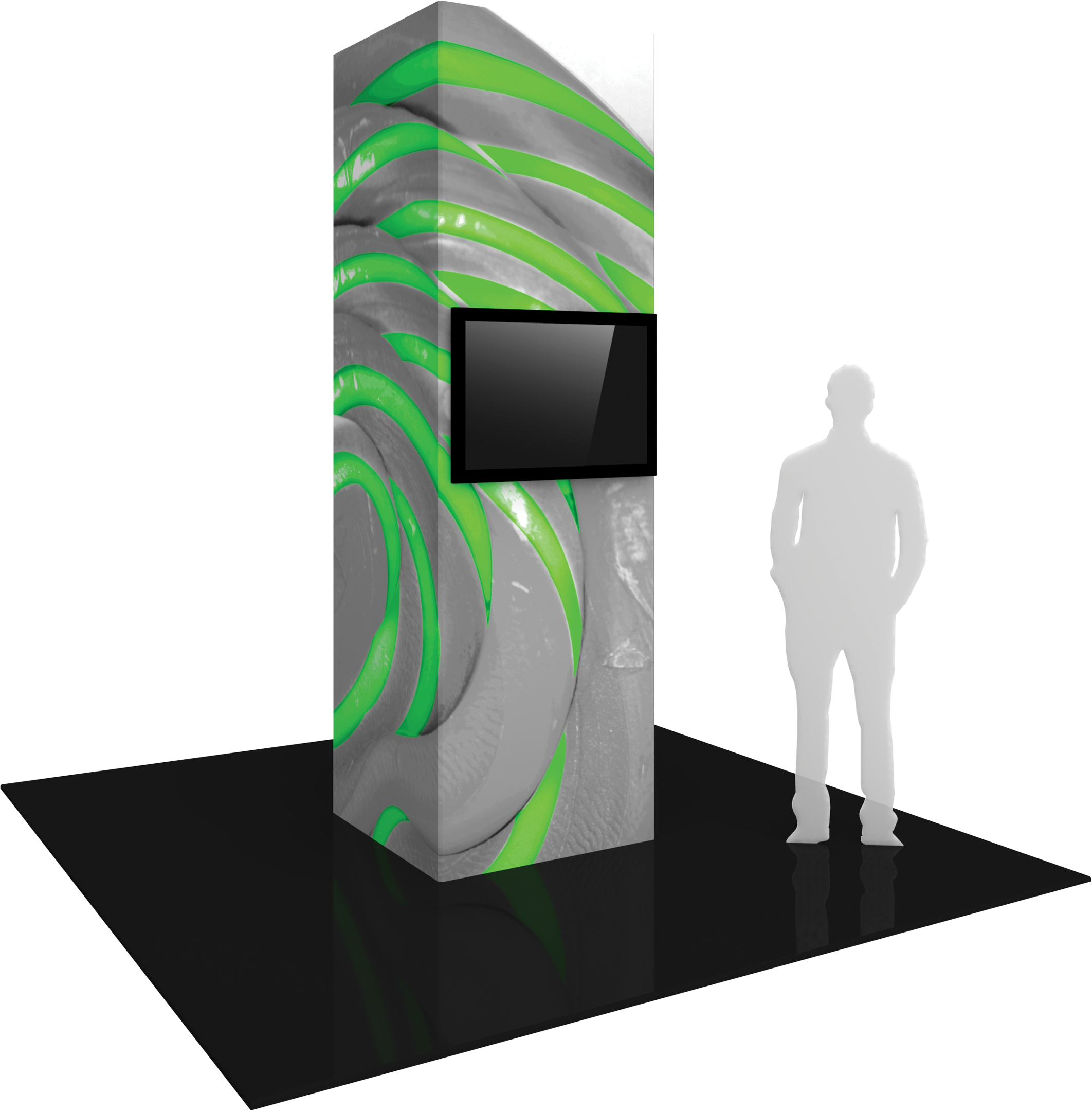 Vector Frame Modular Monitor Tower 03 (3' x 10')