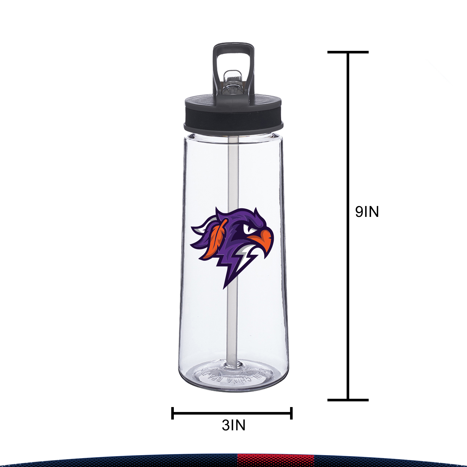 Taland Plastic Water Bottle - 22 OZ. 7